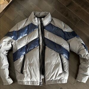 Armani Exchange Two-Tone Puffer Jacket